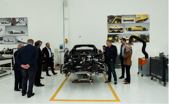NEW SHAREHOLDERS AND BOARD MEMBERS OF ARES VISIT THE MODENA HEADQUARTERS