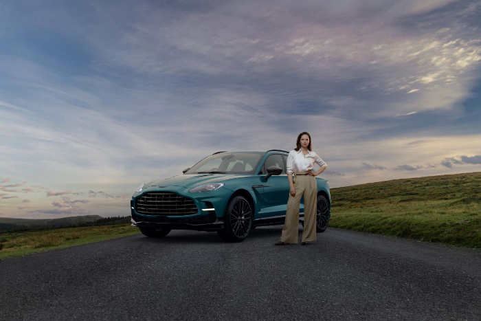 FELICITY JONES LEADS NEW ASTON MARTIN CAMPAIGN CELEBRATING THE POWER OF DBX707