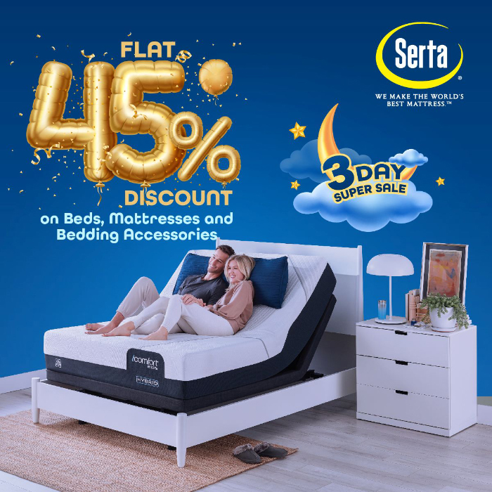 Serta Unveils Amazing Discounts during Winter Shopping Season in Abu Dhabi and the 3-Day Super Sale in Dubai