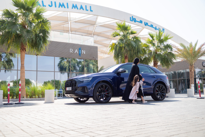 Audi Abu Dhabi celebrates the 51st UAE National Day with Rain