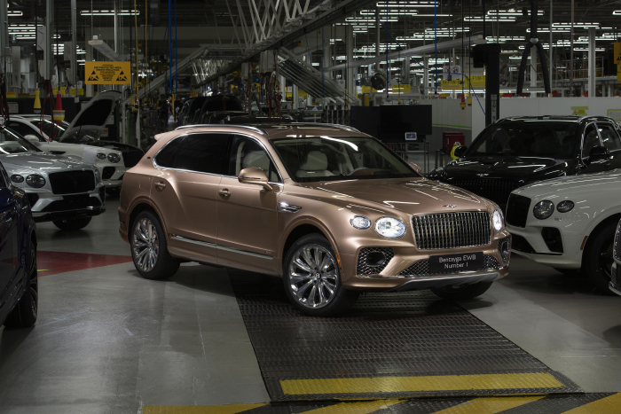 BENTLEY STARTS SERIES PRODUCTION OF CLASS-LEADING BENTAYGA EXTENDED WHEELBASE