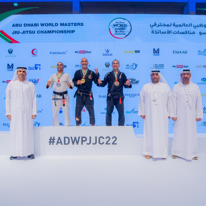 UAE CLUBS ASSERT DOMINANCE IN MASTERS DIVISION OF ABU DHABI WORLD PROFESSIONAL JIU-JITSU CHAMPIONSHIP