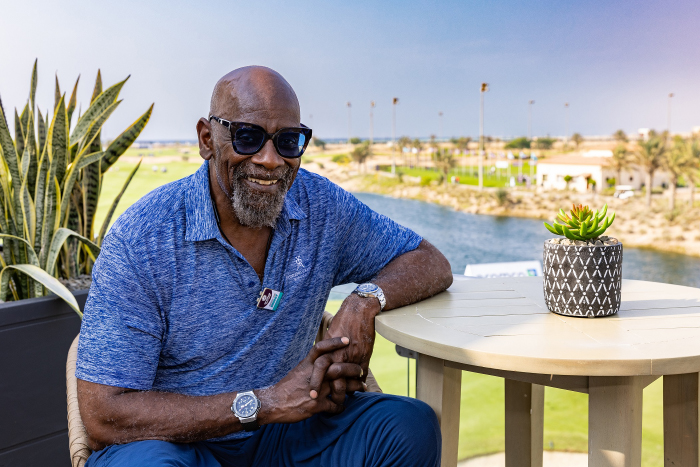 Famous businessman, Chris Gardner, ‘blown away’ by Aramco Team Series and commitment to women’s golf