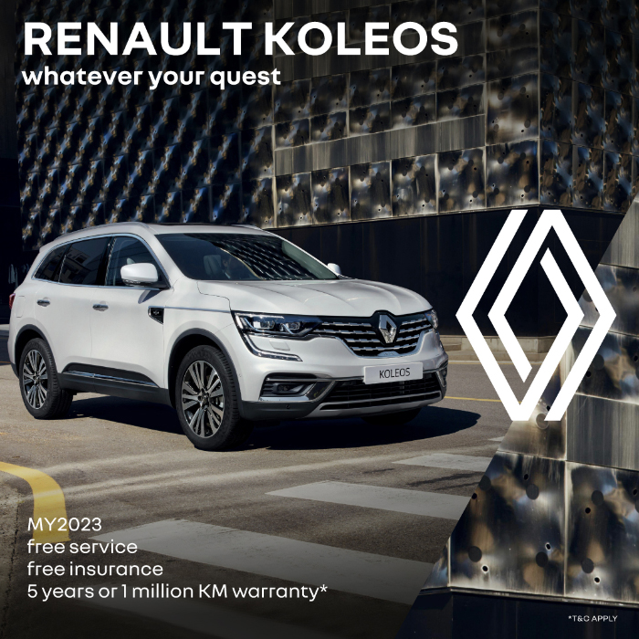 Renault of Arabian Automobiles highlights special offers on new Koleos 2023 purchases