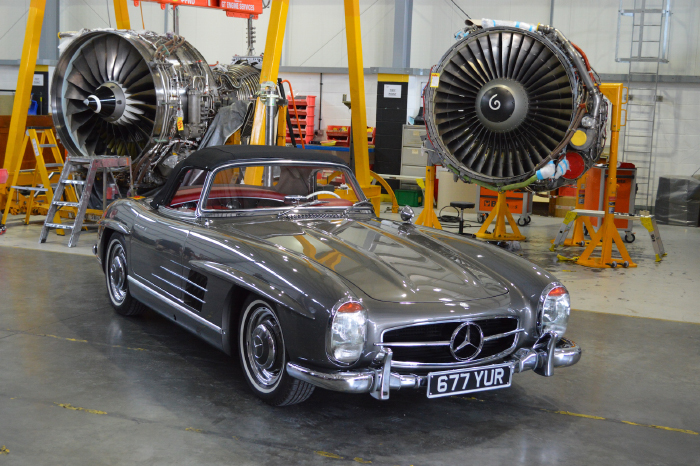 Hilton and Moss Mercedes-Benz 300 SL Roadster restoration reignites a three-pointed star of classic German motoring