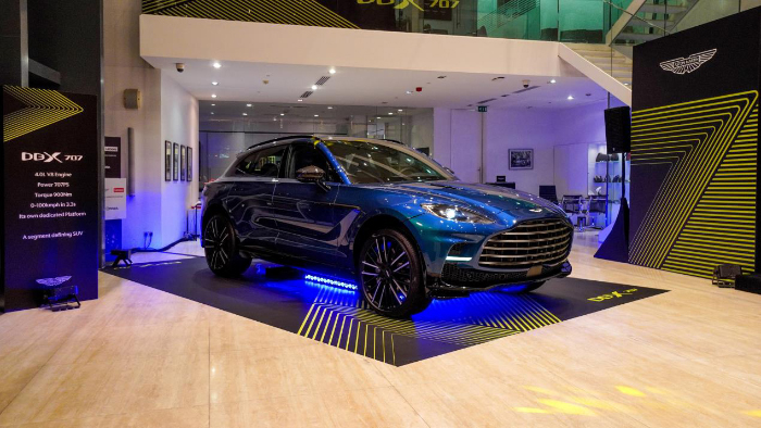 ASTON MARTIN DBX707 PRESENTED FOR FIRST TIME IN UAE