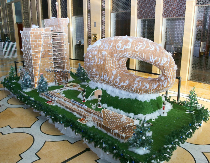 Festive Displays Don’t get much Better than the Gingerbread Museum of the Future at The H Dubai