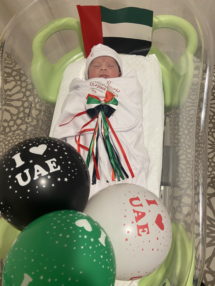Burjeel Medical City Welcomes Baby Emarat on 51st National Day