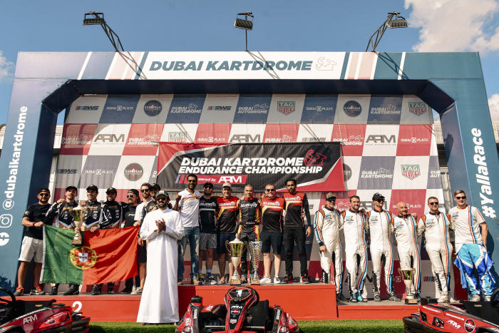 UAE-BASED DOJOMOTO TEAM TRIUMPHS IN DUBAI KARTDROME ENDURANCE CHAMPIONSHIP 24 HOURS, POWERED BY ARMOTORS