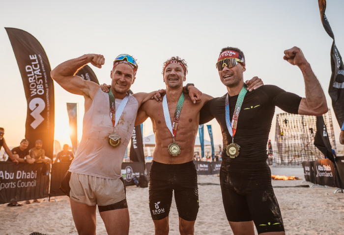 Sergei Perelygin and Lindsay Webster crowned winners of 2022 Spartan World Championships in Abu Dhabi