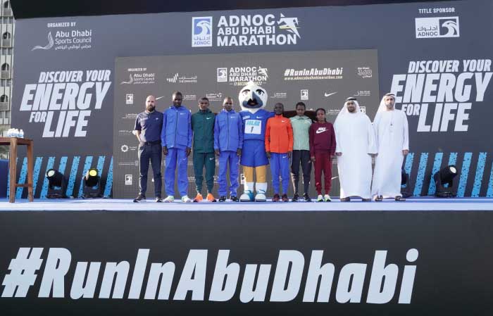 SLEW OF ELITE RUNNERS ADDED TO LINE-UP AHEAD OF TOMORROW’S ADNOC ABU DHABI MARATHON 2022