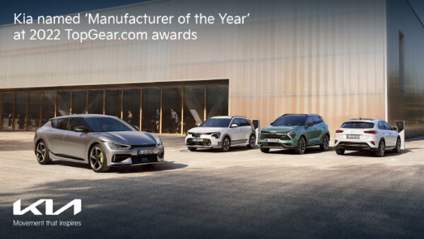 Kia named ‘Manufacturer of the Year’ at 2022 TopGear.com awards Kia named ‘Manufacturer of the Year’ at 2022 TopGear.com awards