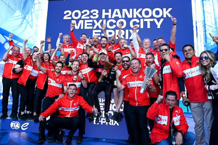 JAKE DENNIS WINS FIRST RACE OF THE GEN3 ERA 2023 HANKOOK MEXICO CITY E-PRIX