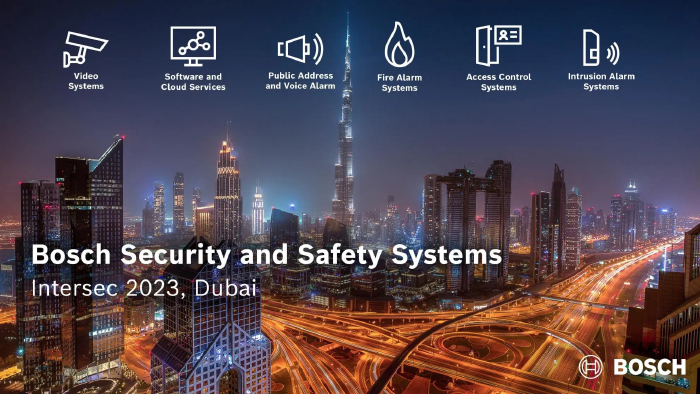 Bosch announces its participation at Intersec UAE 2023