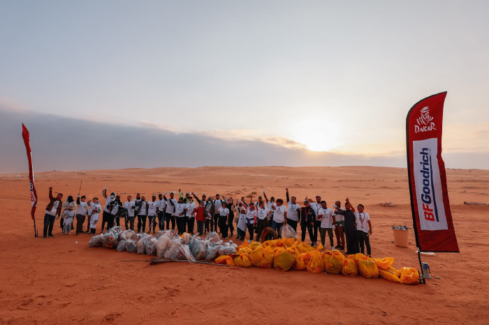 BFGOODRICH® TIRES, IN PARTNERSHIP WITH THE DAKAR RALLY ORGANIZATION AND FILIPINOS FOR THE SAUDI GREEN INITIATIVE ASSOCIATION CONDUCTS DESERT CLEANING DRIVE AMIDST THE EVENT