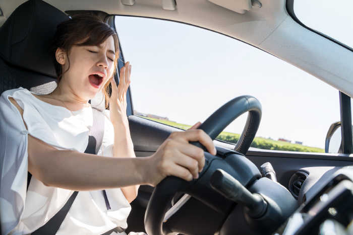 Warning over falling asleep behind the wheel