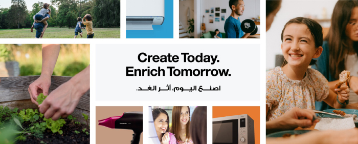 Panasonic unveils its new Brand Action Slogan – Create Today. Enrich Tomorrow