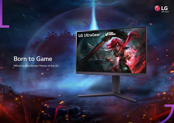 LG’S NEWEST ULTRAGEAR GAMING MONITOR NAMED OFFICIAL DISPLAY OF LEC 2023