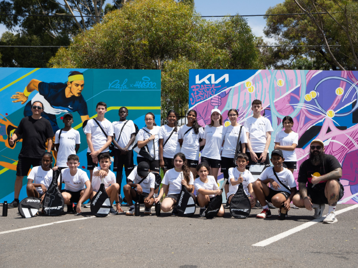 Kia and Rafa Nadal Foundation launch ‘Kia Clubhouse: Melbourne’ to inspire next generation of tennis fans