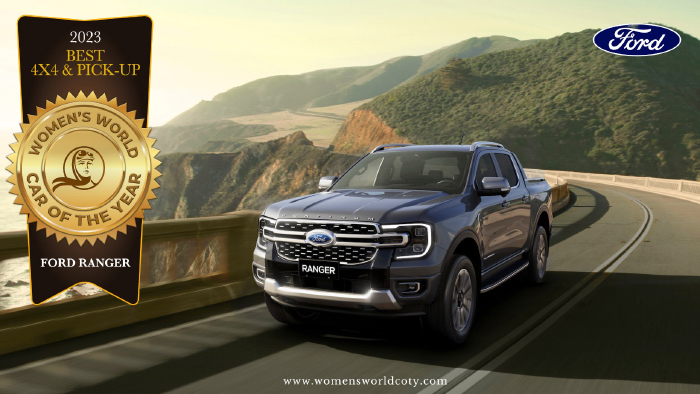 Women’s World Car of the Year Names All-New Ford Ranger ‘Best 4×4 & Pick up’