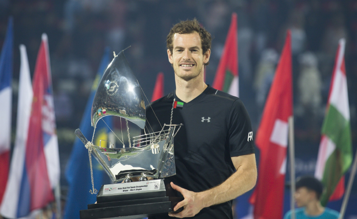 RELAXED AND READY, WILDCARD ANDY MURRAY PRAISES EVOLUTION OF DUBAI DUTY FREE TENNIS CHAMPIONSHIPS