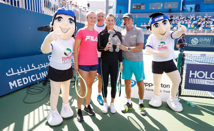 WTA WEEK GETS OFF TO A STELLAR START WITH JP MORGAN KIDS’ DAY