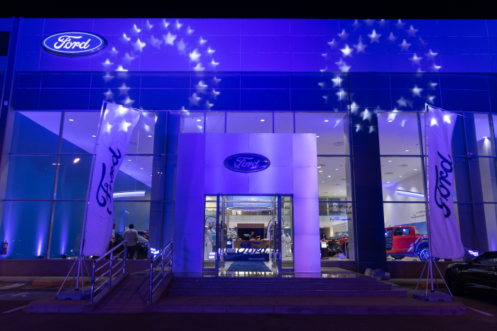Mohamed Yousuf Naghi Motors Co. – Ford Expands Its New Centers by Reopening Its State-of-the-Art Center on Al-Haramain Road, in Line with the New Identity of Ford Brand