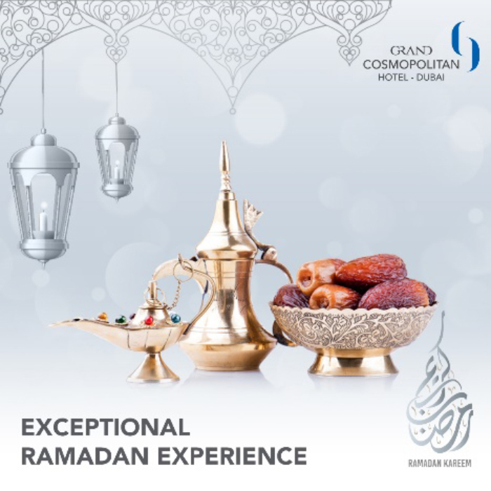 Grand Cosmopolitan Dubai Hotel Offers Delectable Ramadan Packages at Gardenia Brasserie and Pacifico Terrace
