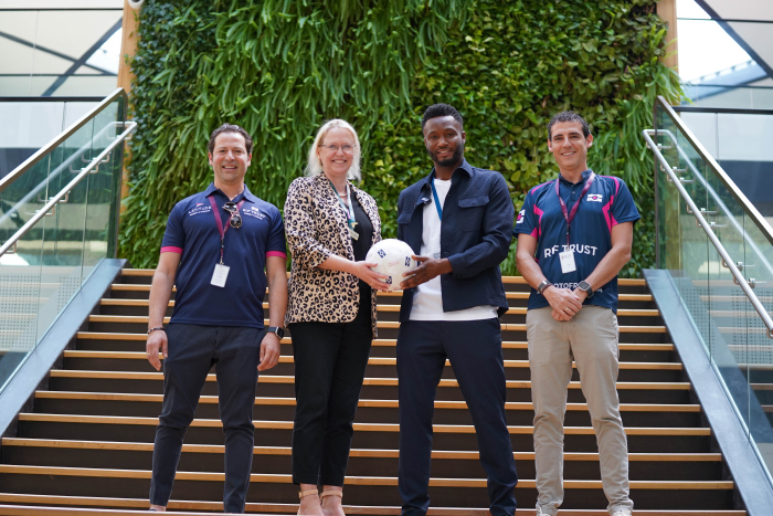 John Obi Mikel is back on the football pitch to Inspire the Next Generation of UAE residents