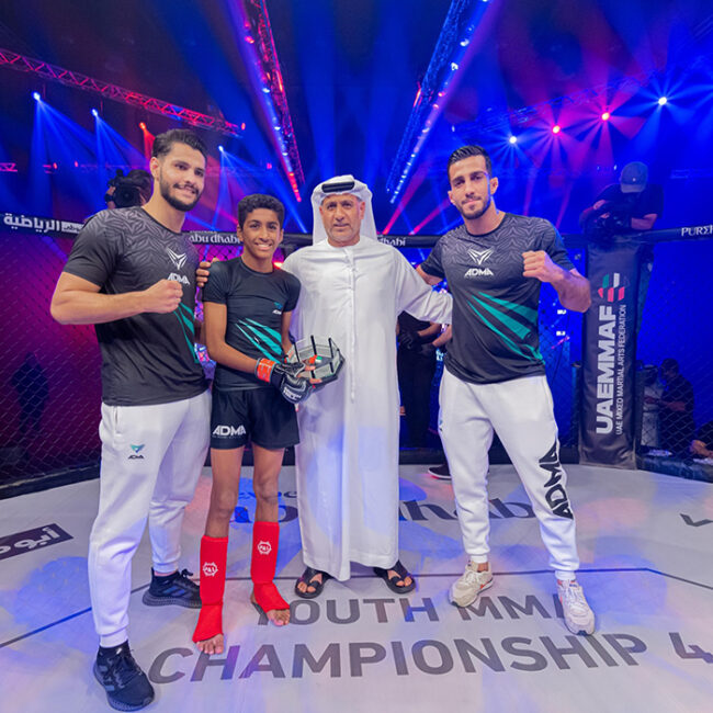EMIRATI FIGHTERS STEAL THE SHOW AT FOURTH YOUTH MMA CHAMPIONSHIP IN ABU DHABI EMIRATI FIGHTERS STEAL THE SHOW AT FOURTH YOUTH MMA CHAMPIONSHIP IN ABU DHABI