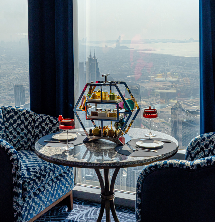Indulge in a Sky-High Easter Delight at At.mosphere Dubai’s Afternoon Tea Special