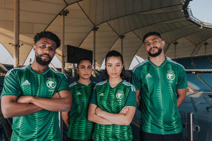 adidas تعلن إطلاق القميص الرسمي الجديد للمنتخب السعودي لكرة القدم