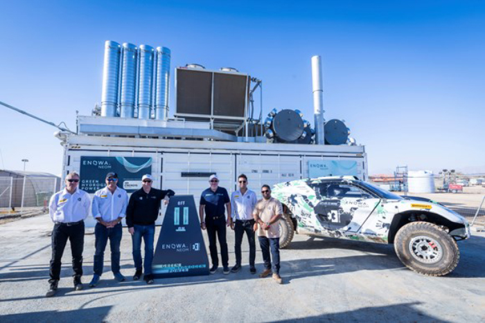 Extreme E delivers successful showcase of Hydrogen Fuel Cell system provided by ENOWA at Season 3 opener
