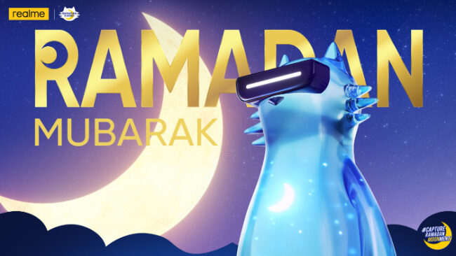 Capture Ramadan Moonment with the 256GB and 64MP from Hottest Champion realme C55