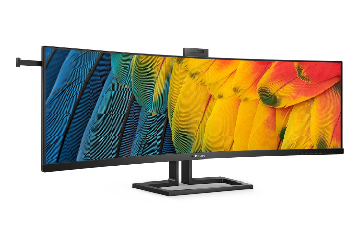 New Philips Monitor is Released with SuperWide Docking Monitor with Noise-Canceling 5MP Webcam