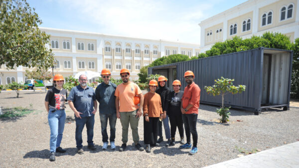 TransTech shipping container to be transformed into mobile classroom by AUS students TransTech shipping container to be transformed into mobile classroom by AUS students