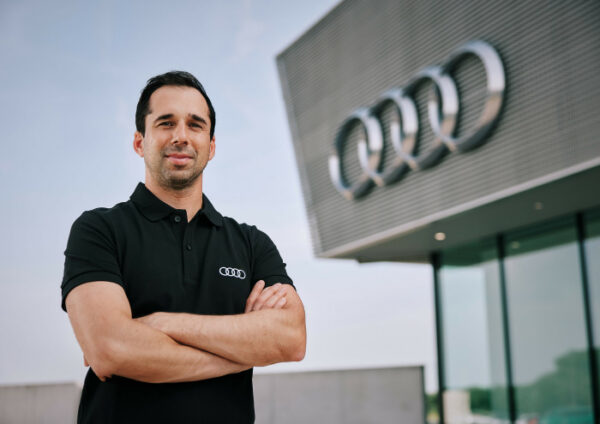 Simulator driver for development of Audi’s Formula 1 power unit signed Simulator driver for development of Audi’s Formula 1 power unit signed