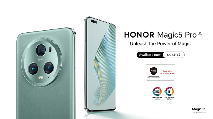 HONOR Announces the Official Availability of HONOR Magic5 Pro & HONOR Magic Vs in the Saudi Market