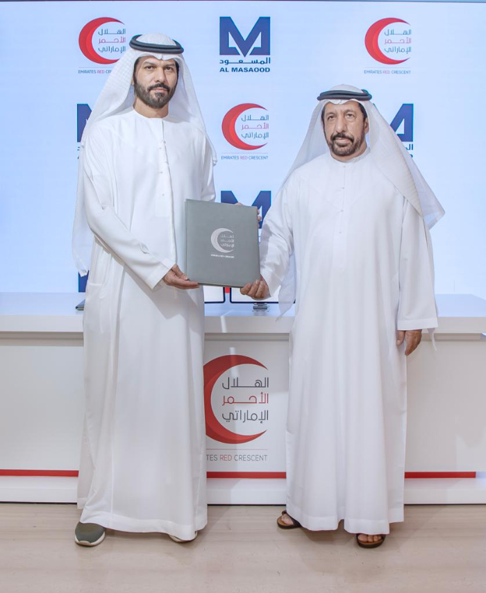 Al Masaood Group reaffirms partnership with Emirates Red Crescent