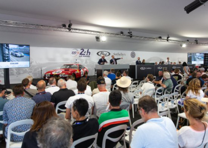 RM SOTHEBY’S TAKES THE CHEQUERED FLAG AT ITS REMARKABLE €20 MILLION LE MANS CENTENARY AUCTION