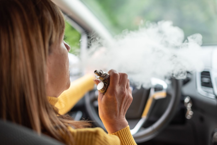 Urgent calls for the government to change laws on vaping and driving