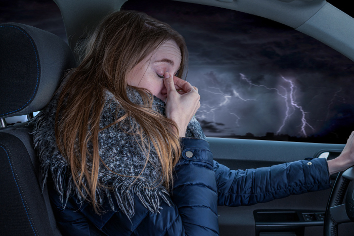 Thunder fever warning to motorists as storms follow hot weather