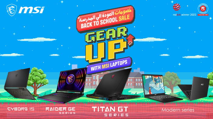 MSI Launches Back to School Buying Guide in UAE Featuring Exclusive Discounts on Laptops