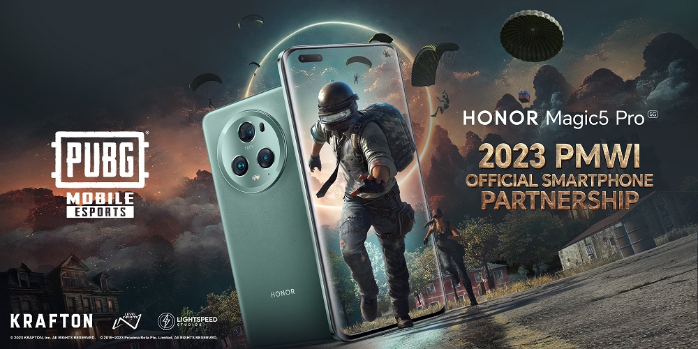 HONOR Magic5 Pro Redefines Mobile Gaming as the Official Smartphone Partner for the 2023 PMWI