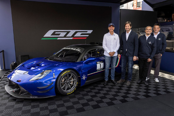 THE MASERATI GT2 HAS BEEN REVEALED. DUE TO DEBUT IN THE 2023 FANATEC GT2 EUROPEAN SERIES