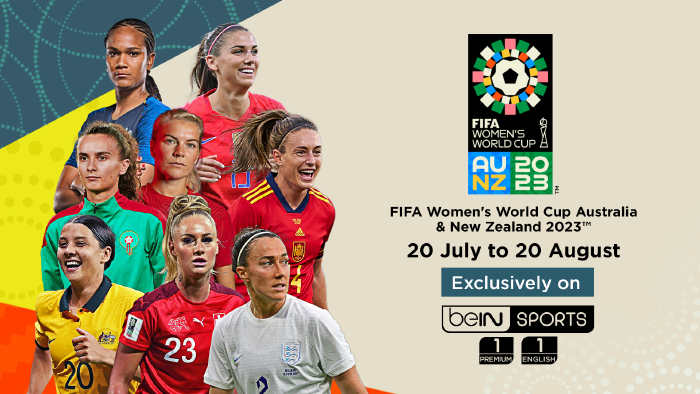 beINSPIRED this Summer as beIN SPORTS Broadcasts all 64 Matches of FIFA Women’s World Cup Australia and New Zealand 2023TM