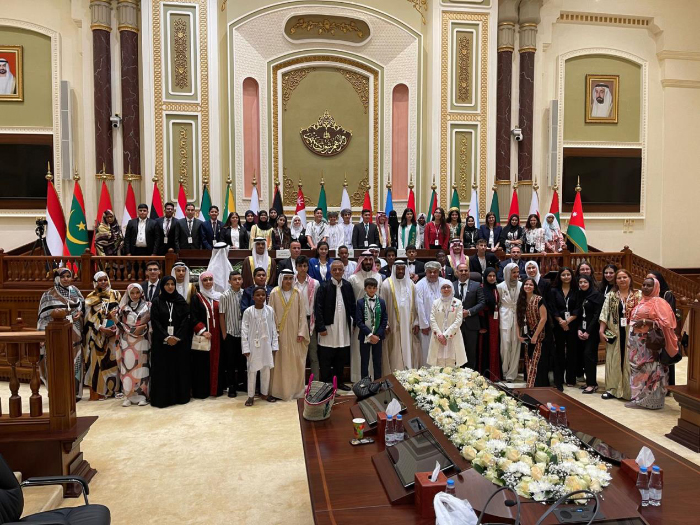 أعضاء وعضوات البرلمان العربي للطفل من 15 دولة في جلستهم الثانية من الدورة الثالثة يناقشون أراءهم في قضايا المناخ