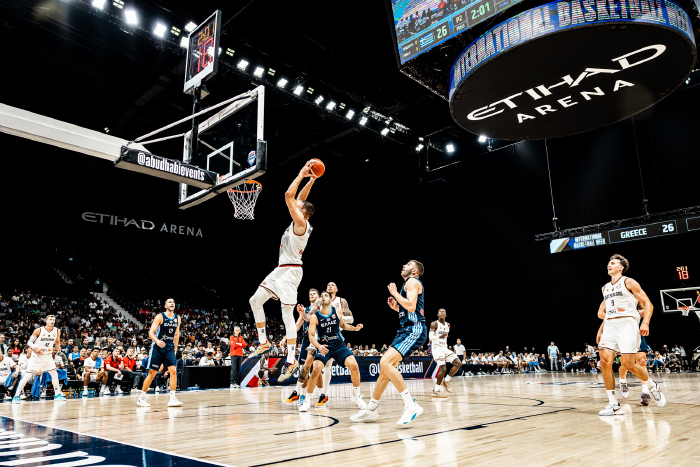 THRILLING NIGHT OF BASKETBALL SEES GERMANY BEAT GREECE AT ETIHAD ARENA