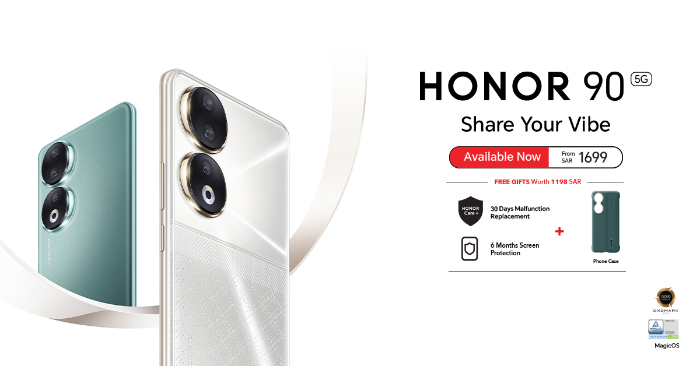 HONOR Announces the Official Availability of HONOR 90 & HONOR Pad X9 in KSA Market