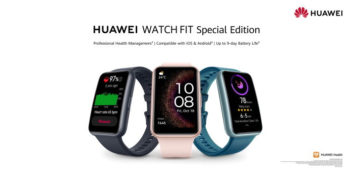 Take On A Smart Lifestyle with The New HUAWEI WATCH FIT Special Edition